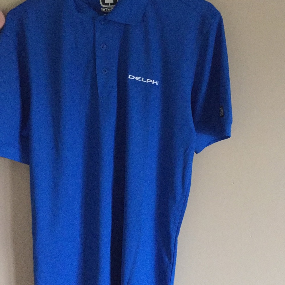 Stretchy Ogio Blue Shirt